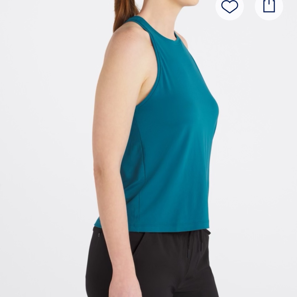 Women's Sleeveless Tops - Pink, Purple, and Navy - Picture 4 of 5